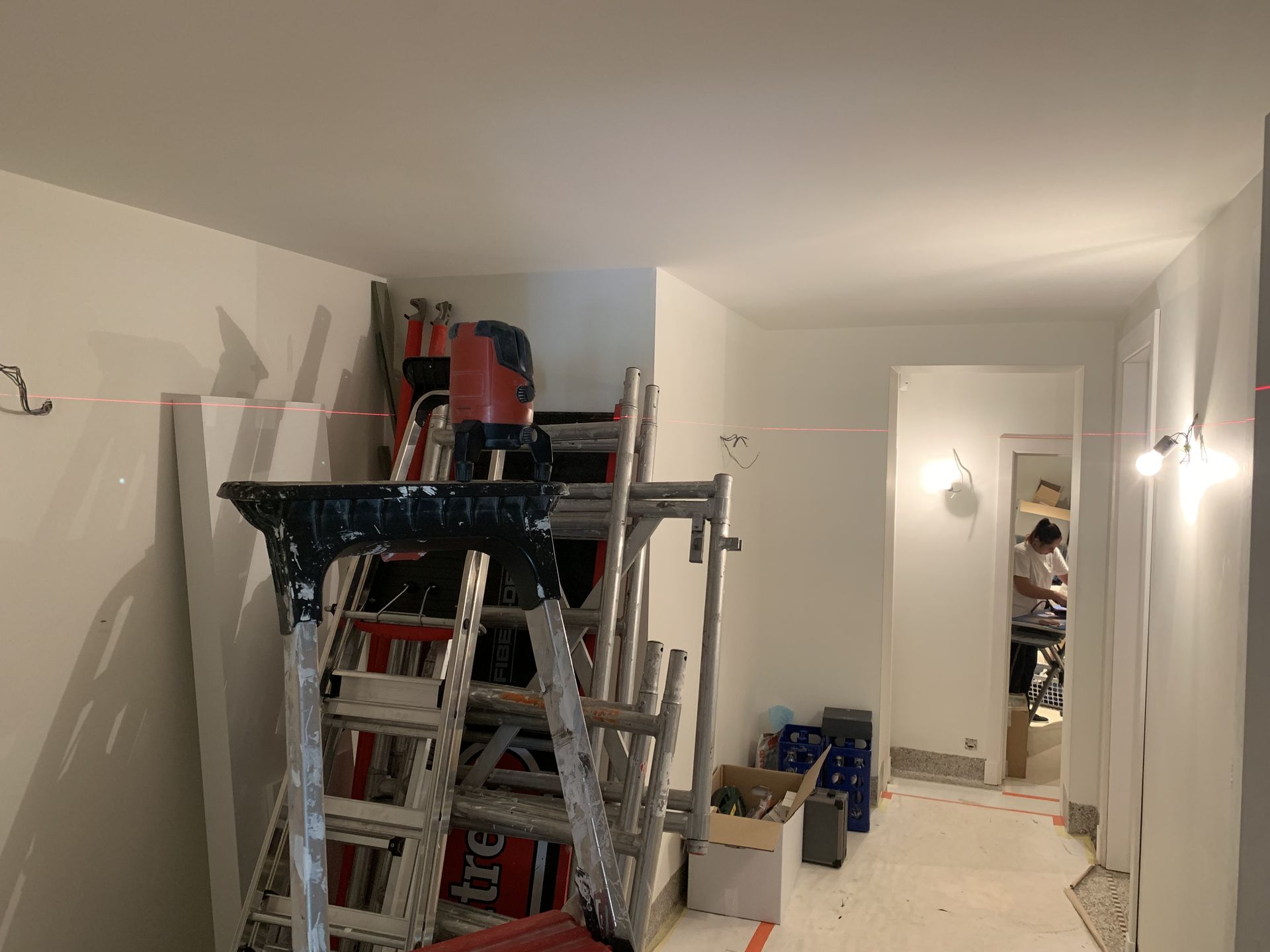 Échelles et échafaudages en rénovation