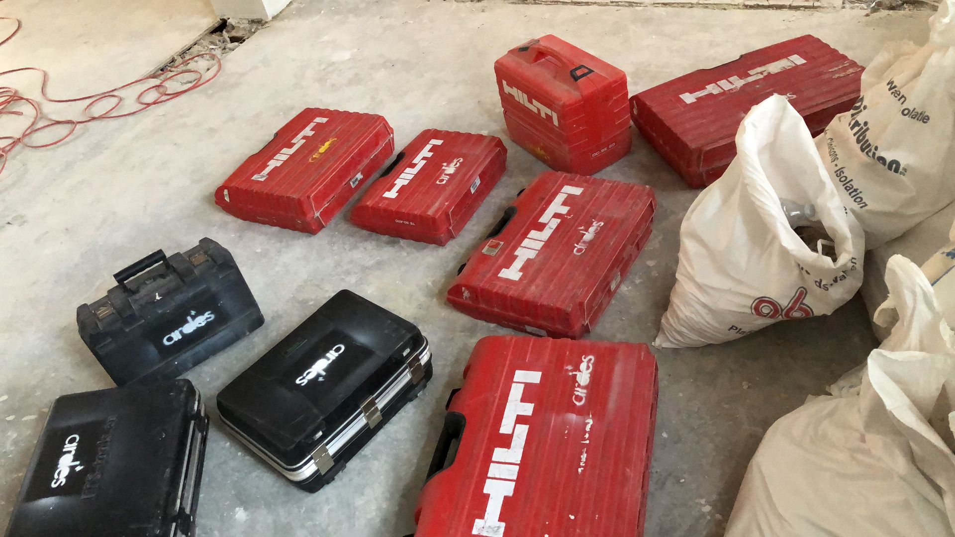 L’outillage Ardès prêt à l’emploi sur chantier